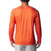 Columbia Mens Collegiate Terminal Tackle Heather Long Sleeve ShirtHiking Shirt(Osu – Tangy Orange Heather)