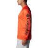 Columbia Mens Collegiate Terminal Tackle Heather Long Sleeve ShirtHiking Shirt(Osu – Tangy Orange Heather)
