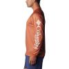 Columbia Mens Collegiate Terminal Tackle Heather Long Sleeve ShirtHiking Shirt(Tex – Cedar Heather)