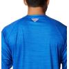 Columbia Mens Collegiate Terminal Tackle Heather Long Sleeve ShirtHiking Shirt(Uk – Azul Heather)