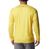 Columbia Mens Collegiate Terminal Tackle Heather Long Sleeve ShirtHiking Shirt(Uo – Yellow Glo Heather)