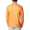 Columbia Mens Collegiate Terminal Tackle Heather Long Sleeve ShirtHiking Shirt(Ut – Solarize Heather)