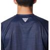Columbia Mens Collegiate Terminal Tackle Heather Long Sleeve ShirtHiking Shirt(Wv – Collegiate Navy Heather)