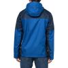 Columbia Mens Inner Limits III Waterproof Rain Jacket, Mountain Blue/Collegiate Navy, Medium