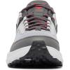 Columbia Men’s Konos Low Hiking Shoe(Steam/Mountain Red)