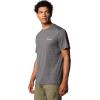 Columbia Men’s Kwick Hike Back Graphic Short Sleeve Tee(Black Heather/Linear View Multi)