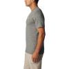 Columbia Men’s Kwick Hike Back Graphic Short Sleeve Tee(Black Heather/Moonscape)