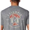 Columbia Men’s Kwick Hike Back Graphic Short Sleeve Tee(Black/Naturally Boundless)