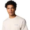Columbia Men’s Kwick Hike Back Graphic Short Sleeve Tee(Dark Stone Heather/Linear View Multi)