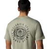 Columbia Men’s Kwick Hike Back Graphic Short Sleeve Tee(Safari Heather/Planet Watch)