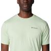Columbia Men’s Kwick Hike Back Graphic Short Sleeve Tee(Sage Leaf Heather/Moonscape)