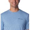 Columbia Men’s Kwick Hike Back Graphic Short Sleeve Tee(Skyler Heather/Mountainair)