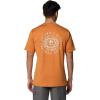 Columbia Men’s Kwick Hike Back Graphic Short Sleeve Tee(Tuscan Heather/Planet Watch)