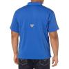 Columbia Men’s Low Drag Offshore Polo(Vivid Blue)