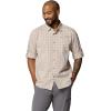 Columbia Men’s PFG Harbor Peak Long Sleeve Shirt(Dark Stone Driftnet Plaid)
