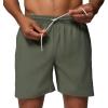 Columbia Mens PFG Ramble Quick Dry Swim Short(Cypress/Dark Stone)