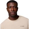 Columbia Mens PFG Uncharted Graphic Tee Long Sleeve(Ancient Fossil Heather/Redfish Swamplands)
