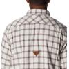 Columbia Men’s Roughtail Stretch Flannel Long Sleeve(Chalk Duck Blind Gingham)