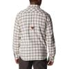 Columbia Men’s Roughtail Stretch Flannel Long Sleeve(Chalk Duck Blind Gingham)