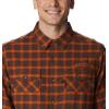 Columbia Men’s Roughtail Stretch Flannel Long Sleeve(Cordovan Duck Blind Gingham)