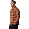 Columbia Men’s Roughtail Stretch Flannel Long Sleeve(Cordovan Ombre Tartan)