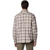 Columbia Men’s Roughtail Stretch Flannel Long Sleeve(Iron Ombre Tartan)