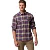 Columbia Men’s Roughtail Stretch Flannel Long Sleeve(Nocturnal Tracking Check)