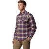 Columbia Men’s Roughtail Stretch Flannel Long Sleeve(Nocturnal Tracking Check)