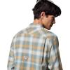 Columbia Men’s Roughtail Stretch Flannel Long Sleeve(Pond Tracking Check)