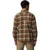 Columbia Men’s Roughtail Stretch Flannel Long Sleeve(Surplus Green Tracking Check)