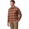 Columbia Men’s Roughtail Stretch Flannel Long Sleeve(Tobacco Tracking Check)