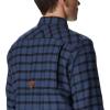 Columbia Men’s Roughtail Stretch Flannel Long Sleeve(Zinc Duck Blind Gingham)