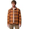 Columbia Men’s Saddle Point Warm Lined Flannel(Cedar Iron Sight Buffalo)