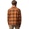 Columbia Men’s Saddle Point Warm Lined Flannel(Cedar Iron Sight Buffalo)