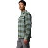 Columbia Men’s Saddle Point Warm Lined Flannel(Pond Iron Sight Buffalo)