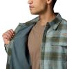 Columbia Men’s Saddle Point Warm Lined Flannel(Pond Iron Sight Buffalo)