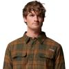 Columbia Men’s Saddle Point Warm Lined Flannel(Surplus Green Iron Sight Buffalo)
