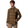 Columbia Men’s Saddle Point Warm Lined Flannel(Surplus Green Iron Sight Buffalo)