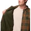 Columbia Men’s Saddle Point Warm Lined Flannel(Surplus Green Iron Sight Buffalo)