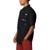 Columbia Mens Sharptail Short Sleeve ShirtSharptail Short Sleeve Shirt(Black/Real Tree Edge)