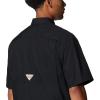 Columbia Mens Sharptail Short Sleeve ShirtSharptail Short Sleeve Shirt(Black/Real Tree Edge)