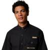 Columbia Mens Sharptail Short Sleeve ShirtSharptail Short Sleeve Shirt(Black/Timberwoods Camo)