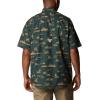 Columbia Mens Sharptail Short Sleeve ShirtSharptail Short Sleeve Shirt(Dark Forest High Country Print)