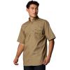 Columbia Mens Sharptail Short Sleeve ShirtSharptail Short Sleeve Shirt(Flax/Timberwoods Camo)