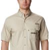 Columbia Mens Sharptail Short Sleeve ShirtSharptail Short Sleeve Shirt(Fossil/Rt Edge)