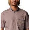 Columbia Mens Sharptail Short Sleeve ShirtSharptail Short Sleeve Shirt(Iron/Timberwoods Camo)
