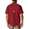 Columbia Mens Sharptail Short Sleeve ShirtSharptail Short Sleeve Shirt(Red Jasper/Real Tree Edge)