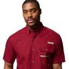 Columbia Mens Sharptail Short Sleeve ShirtSharptail Short Sleeve Shirt(Red Jasper/Timberwoods Camo)