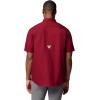 Columbia Mens Sharptail Short Sleeve ShirtSharptail Short Sleeve Shirt(Red Jasper/Timberwoods Camo)