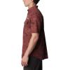 Columbia Mens Sharptail Short Sleeve ShirtSharptail Short Sleeve Shirt(Red Rocks Santa Dogs Print)